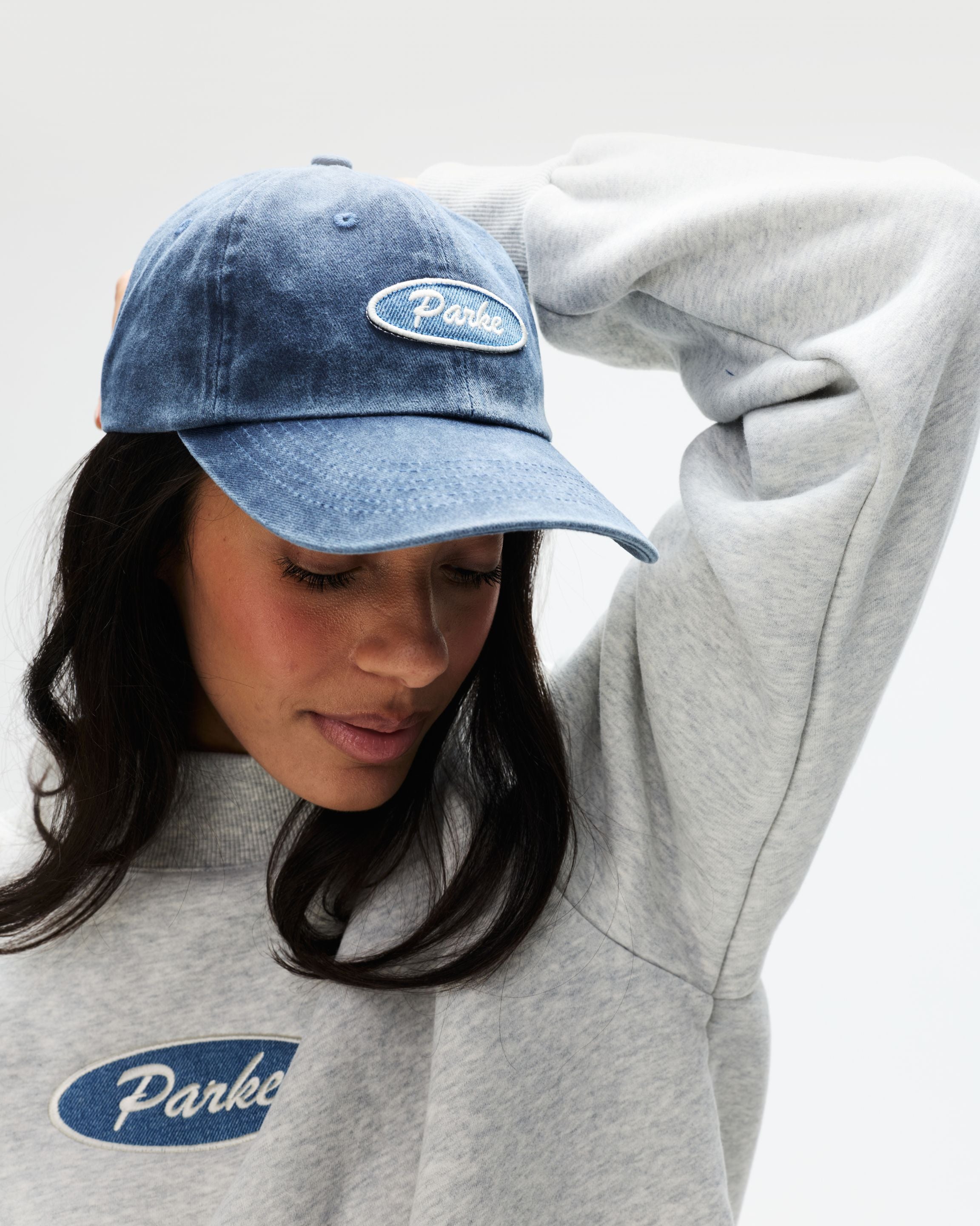 Denim Patch Hat - Washed Navy