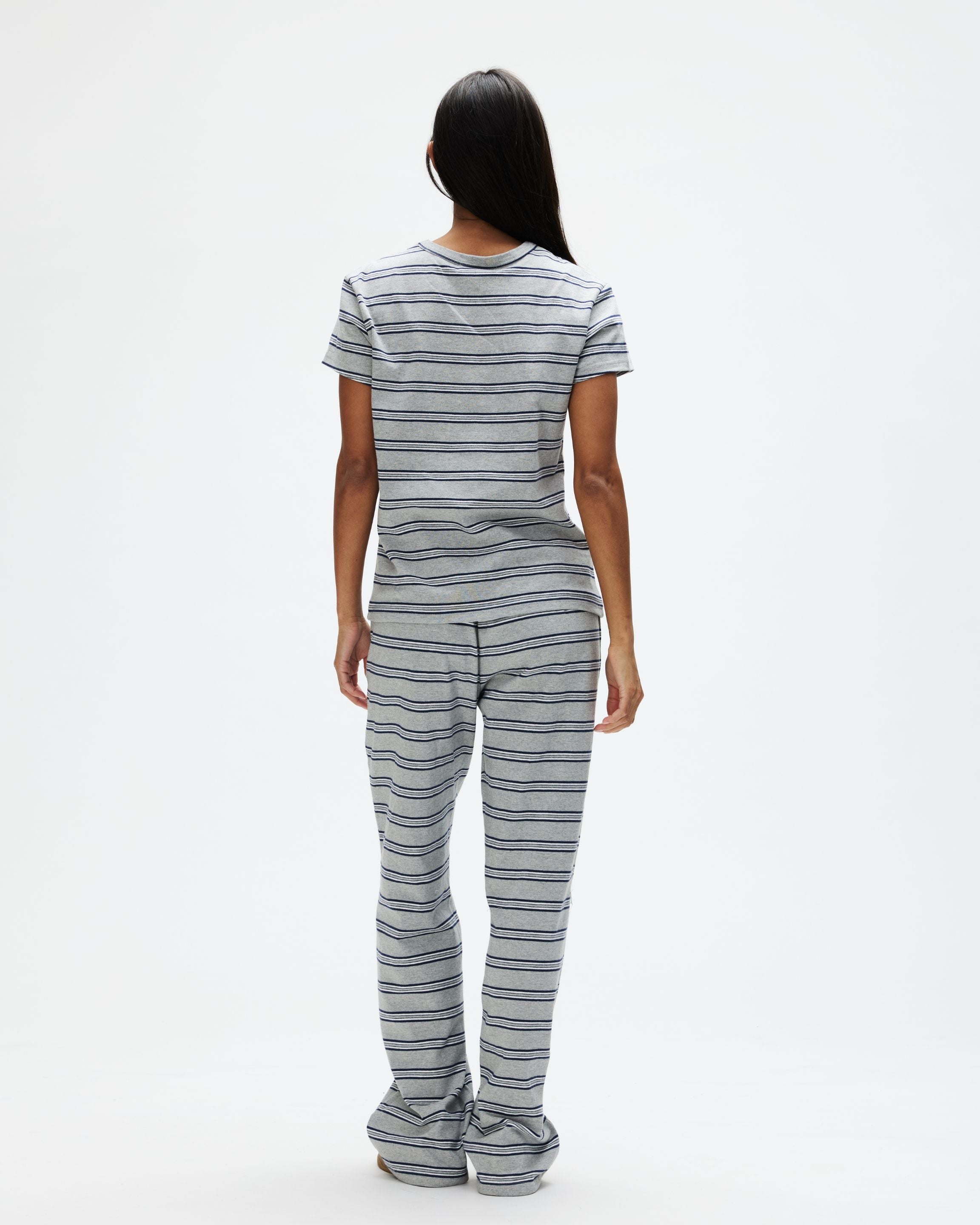 Striped Cotton Boxer Pants - Core Stripe