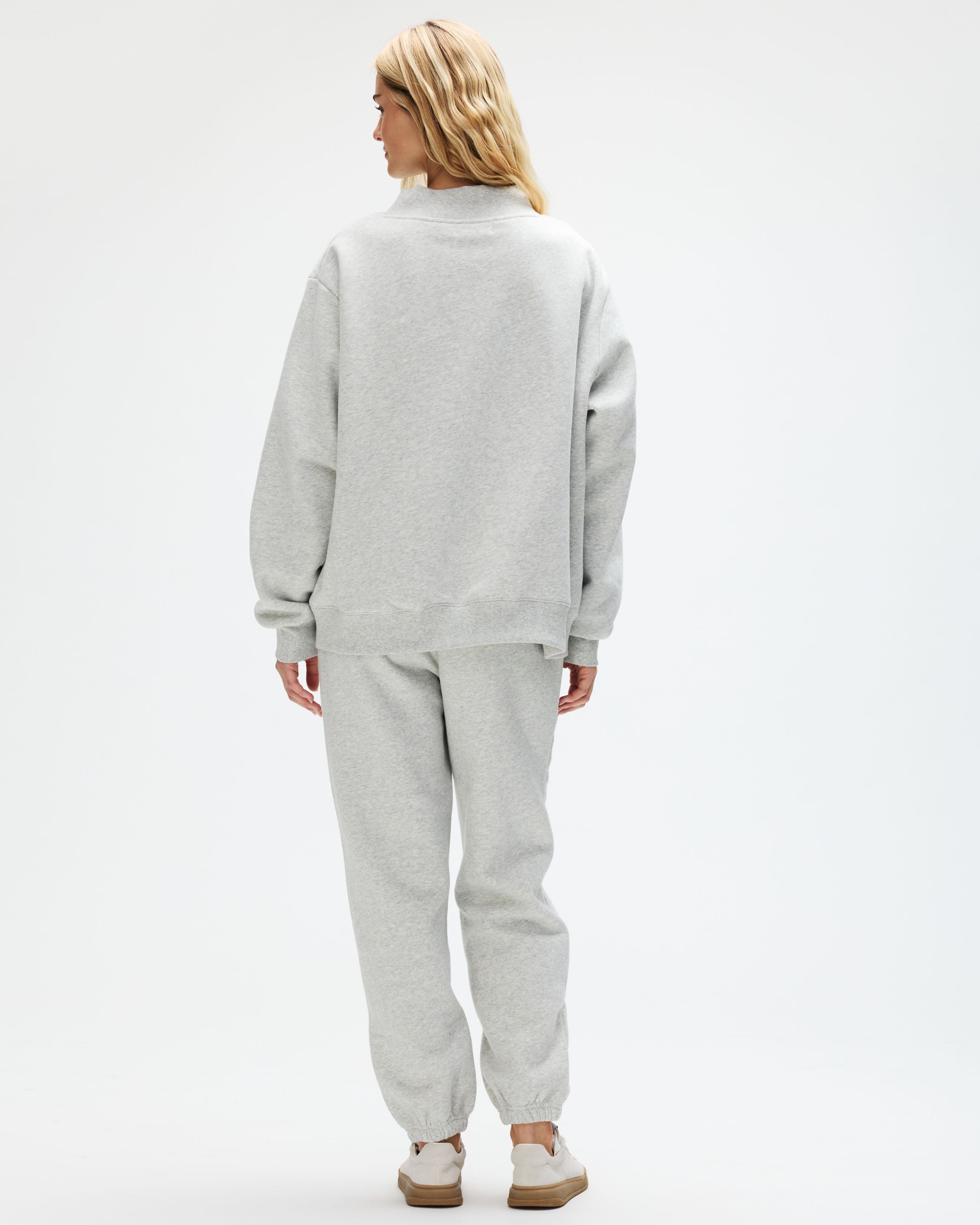 OG Varsity Mockneck - Classic Grey + Denim